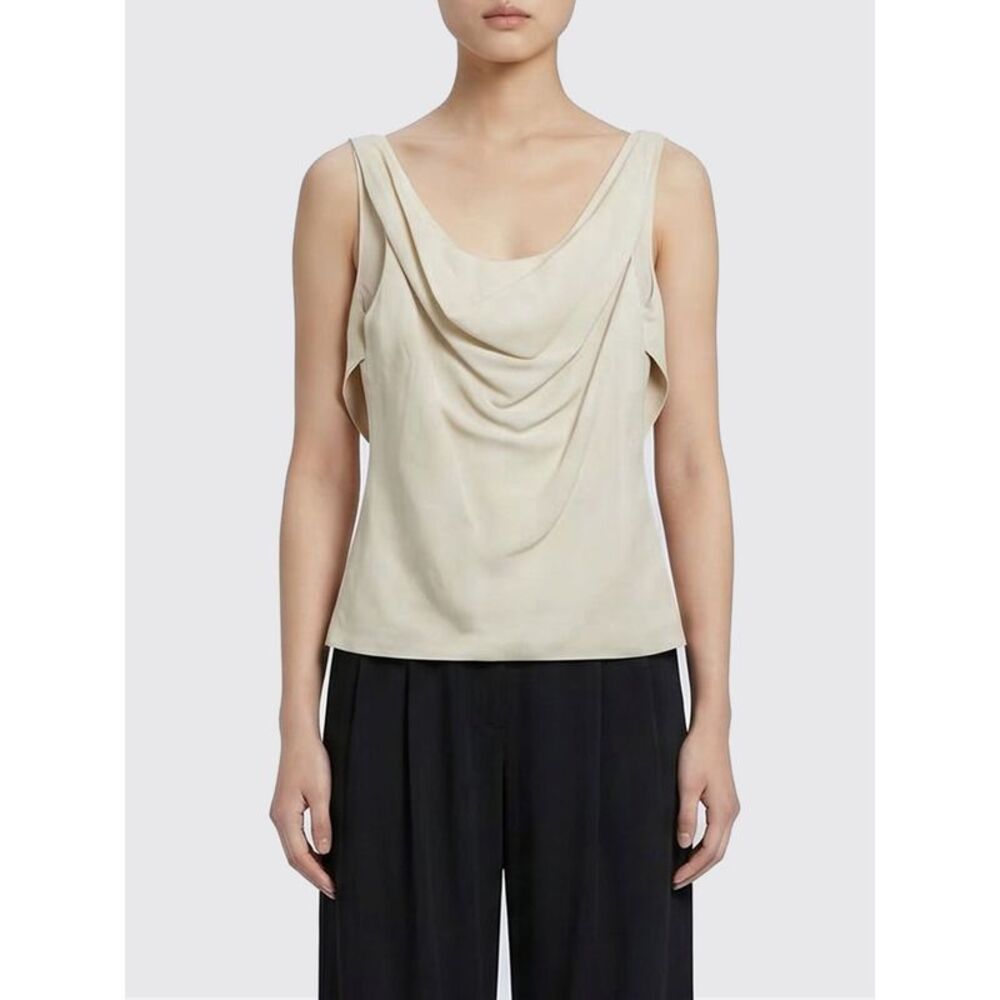 Brunello Cucinelli Top Woman Cream